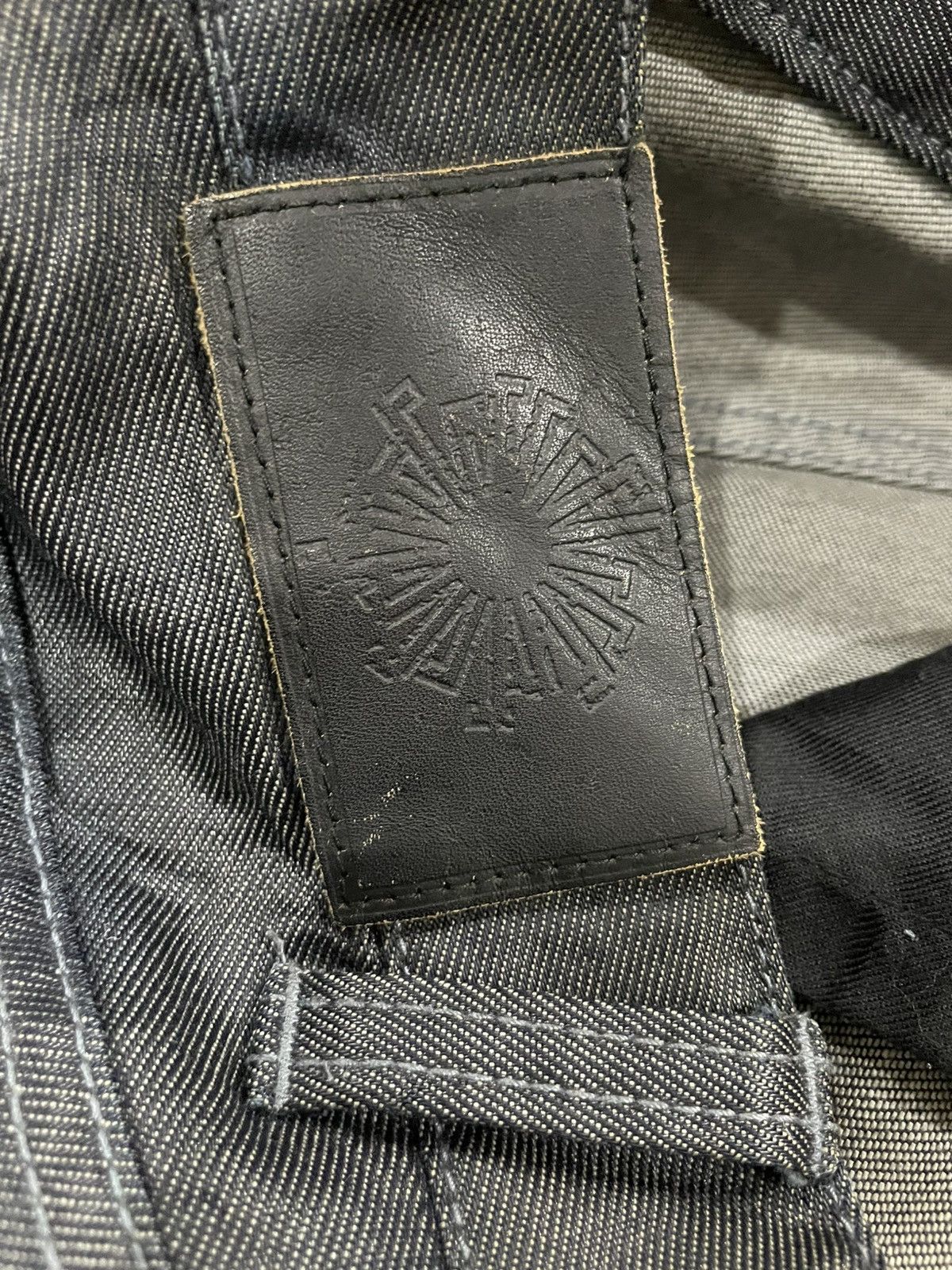 Japanese Brand Tornado Mart Stonewash Rigid Lowrise Jeans W32" x L37" Size US 32 / EU 48 - 18 Thumbnail