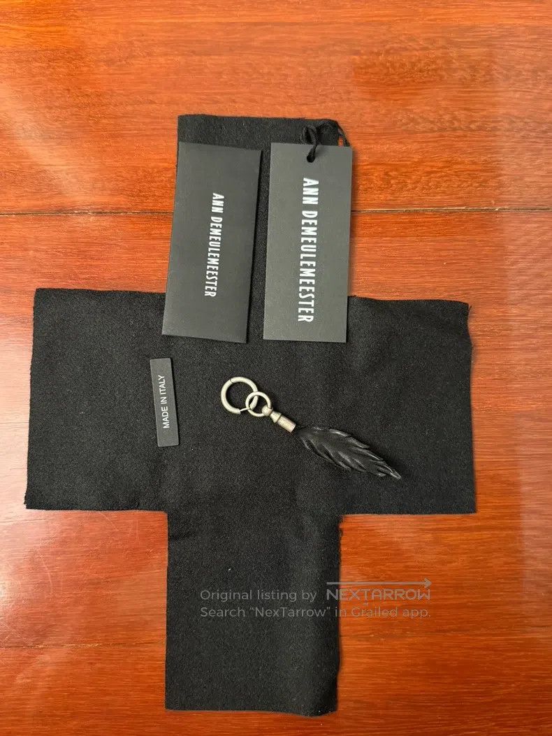 Ann Demeulemeester Ann Demeulemeester feather earrings Size ONE SIZE - 3 Thumbnail