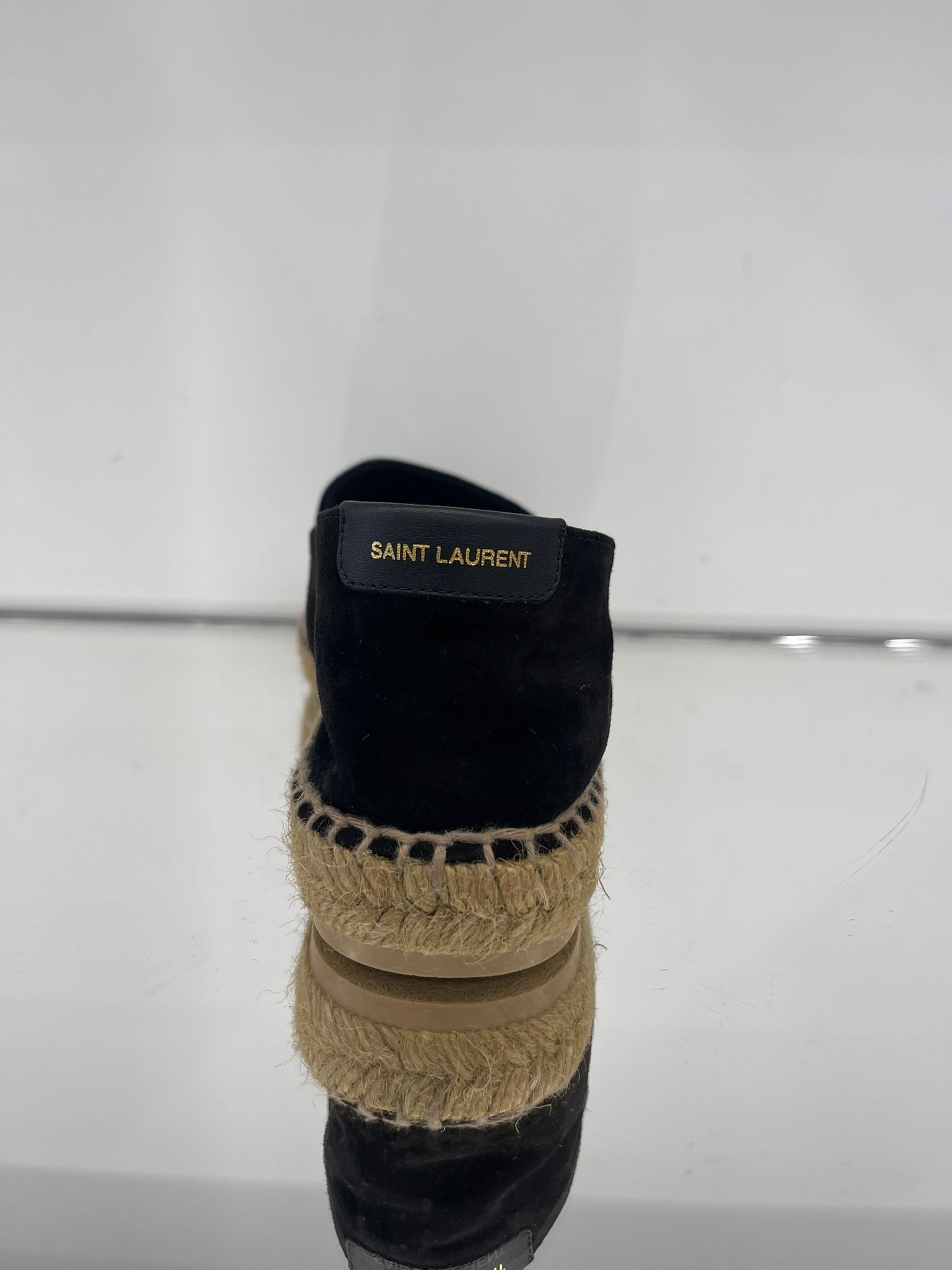 Saint Laurent Paris ESPADRILLES in suede Size US 7 / EU 40 - 3 Thumbnail