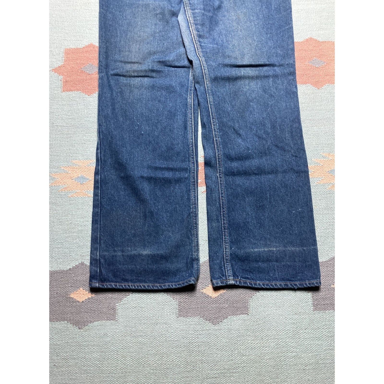 Tommy Hilfiger VINTAGE Tommy Hilfiger Jeans Men 38x32 Blue Wide-Leg Hip Hop Skater Baggy Y2K Size US 38 / EU 54 - 5 Thumbnail