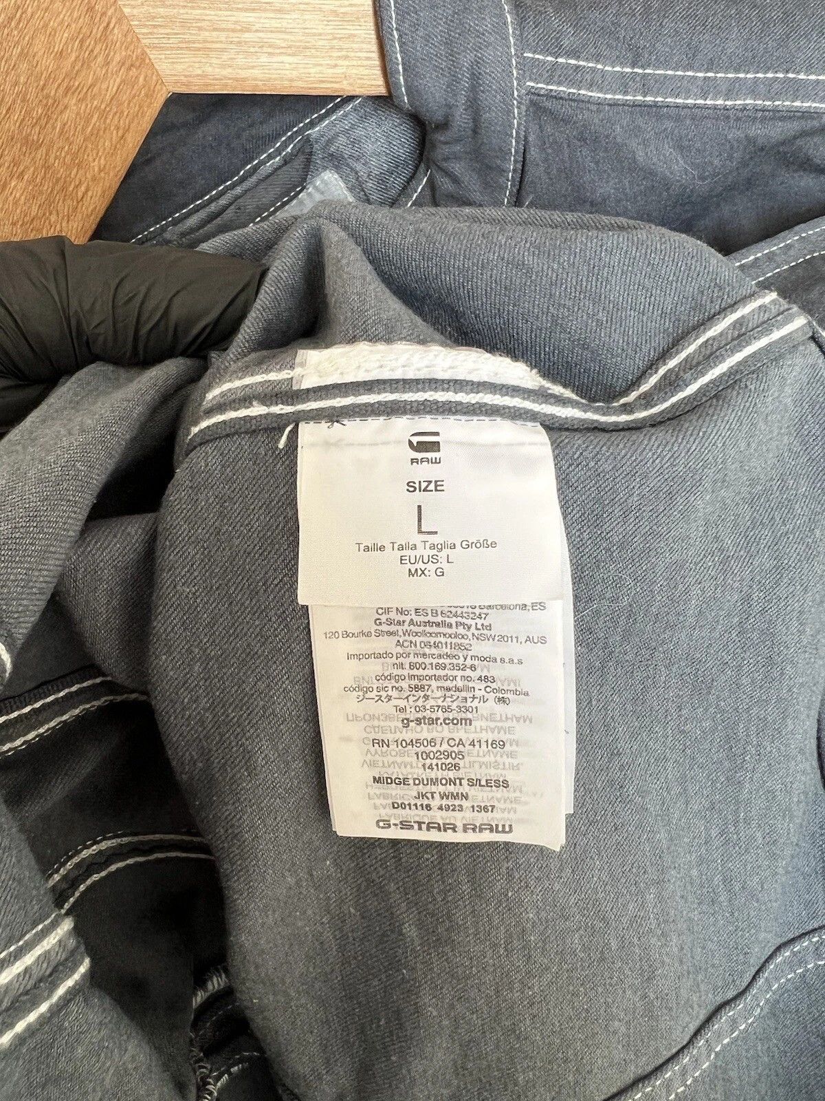 G-Star G-Star Raw Denim Vest Womens Size L Grey Sleeveless Size L / US 10 / IT 46 - 10 Thumbnail
