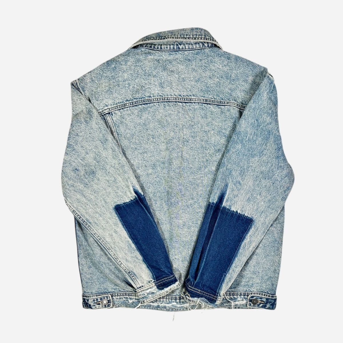 HIDDEN Hidden Dakota Wash Patch Sleeve Oversized Jacket Sz M (8-10) Size M / US 6-8 / IT 42-44 - 2 Thumbnail