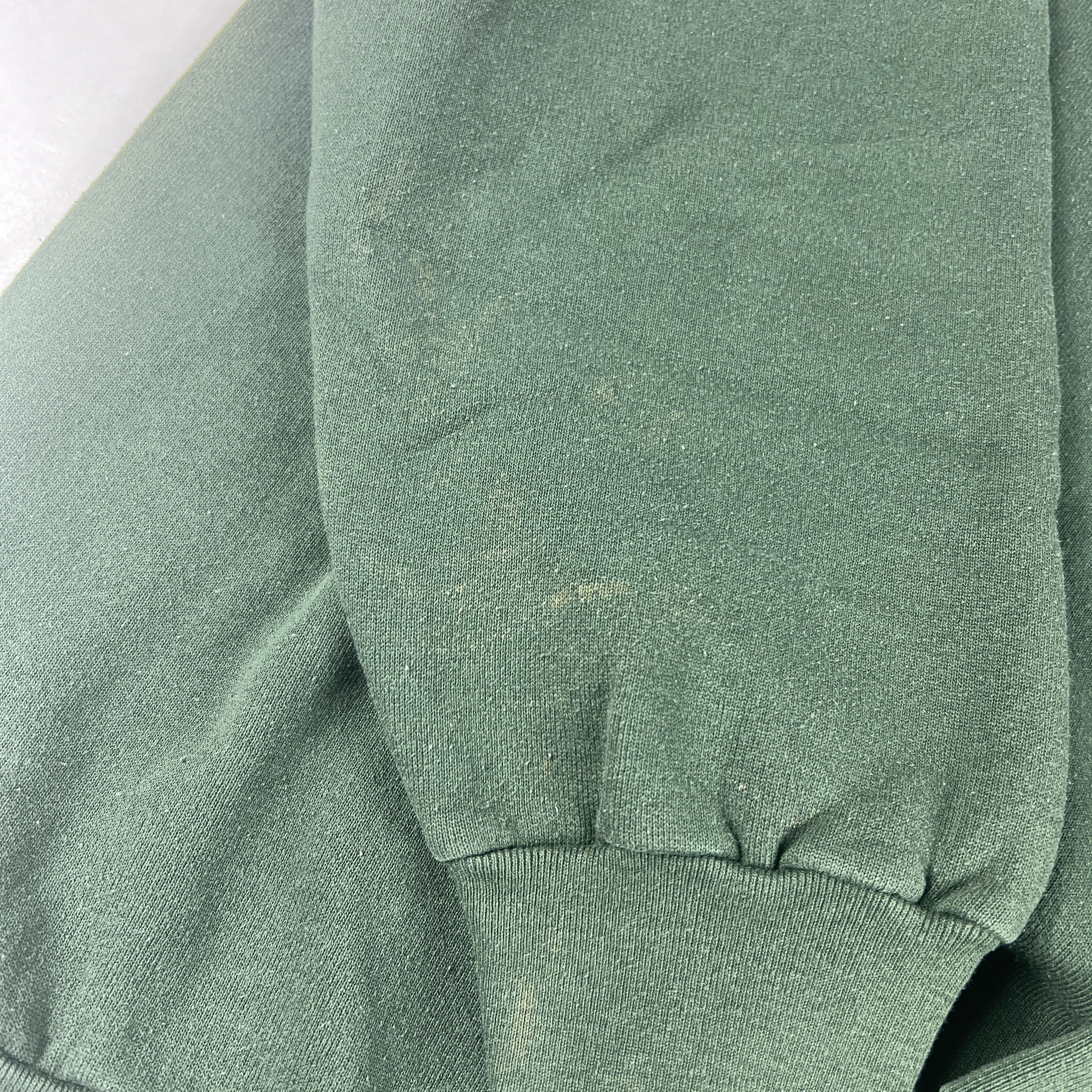 Logo Athletic × NFL × Vintage VTG Green Bay Packers Sweatshirt Faded Embroidered Crewneck Size US L / EU 52-54 / 3 - 3 Thumbnail
