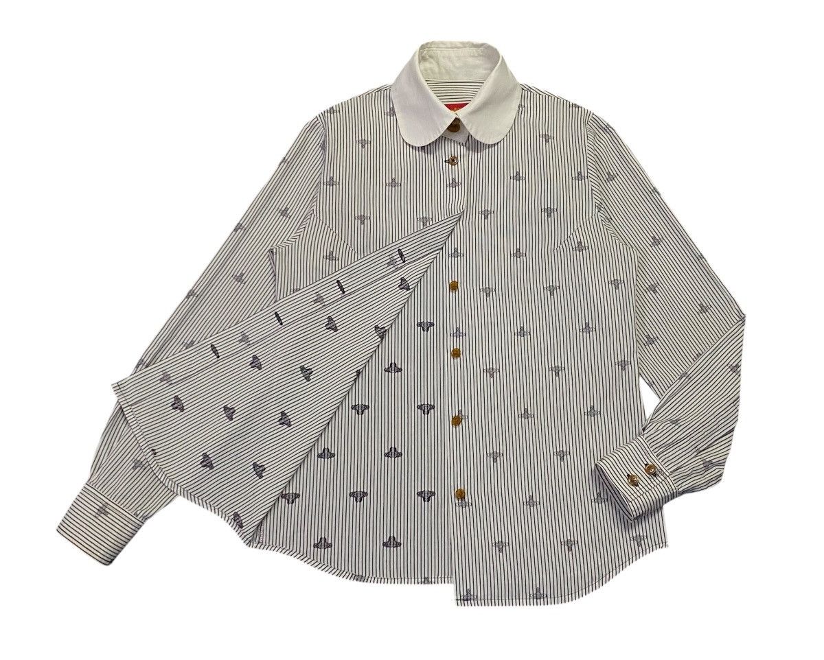 Vivienne Westwood Vivienne Westwood Red Label Monogram Shirt Button Ups Size M / US 6-8 / IT 42-44 - 1 Thumbnail