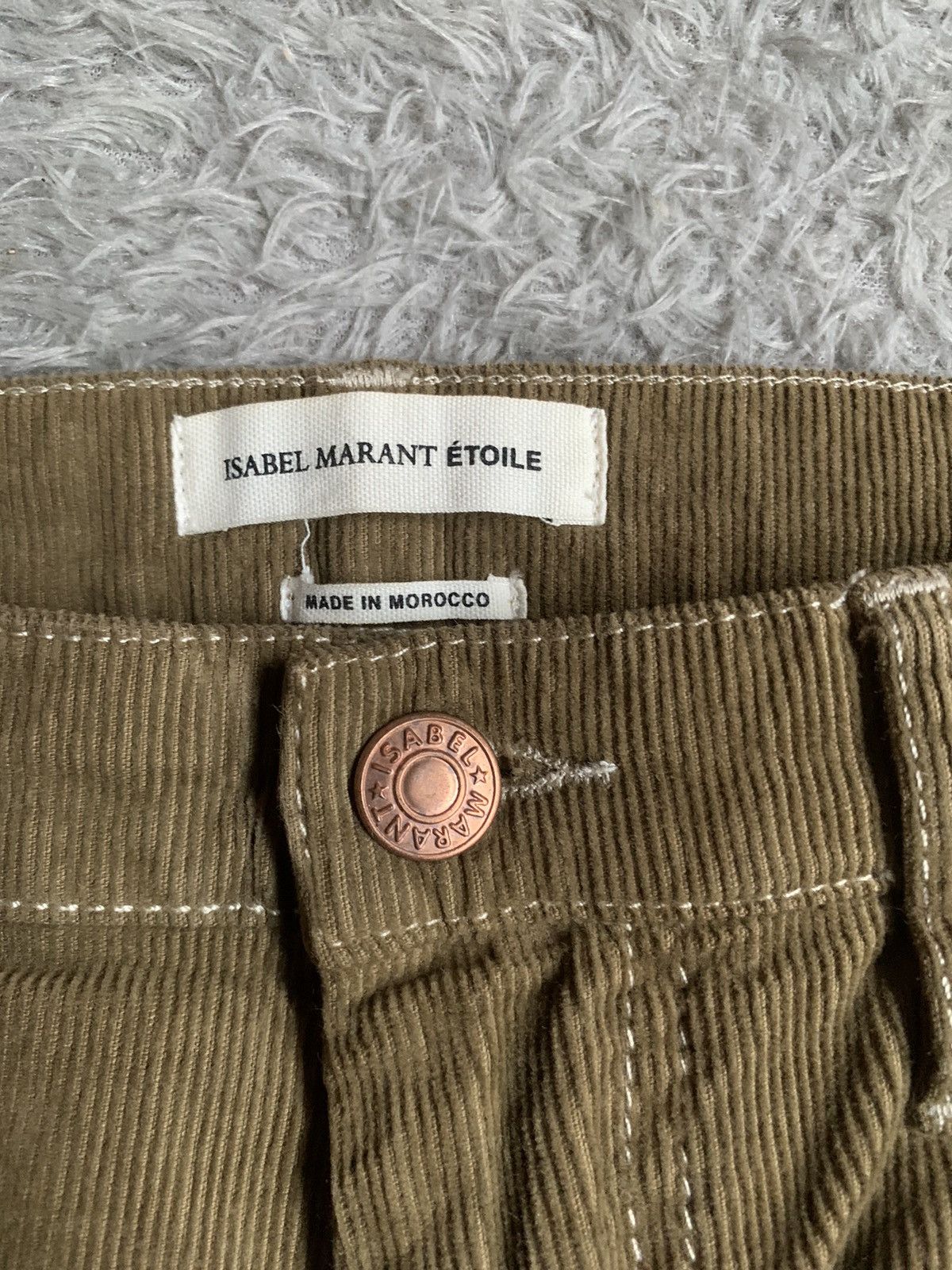 Isabel Marant × Isabel Marant Etoile Isabel marant etoile corduroy pant Size 28" / US 6 / IT 42 - 3 Thumbnail