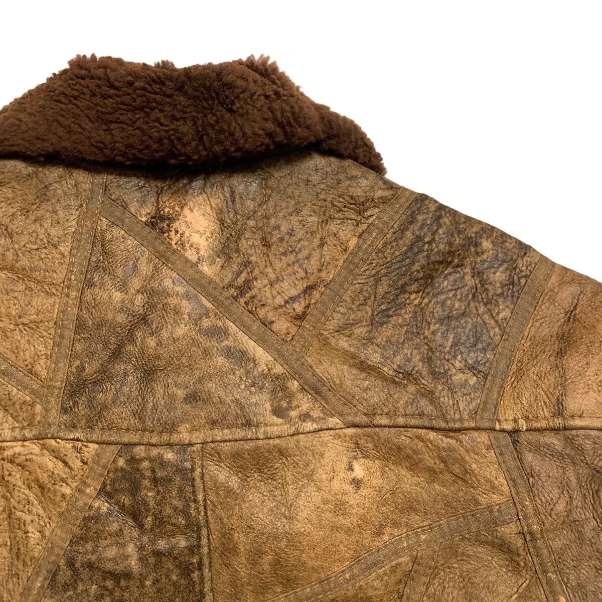 Japanese Brand Vintage Stardom Patchwork Style Leather Jacket Size US M / EU 48-50 / 2 - 13 Thumbnail