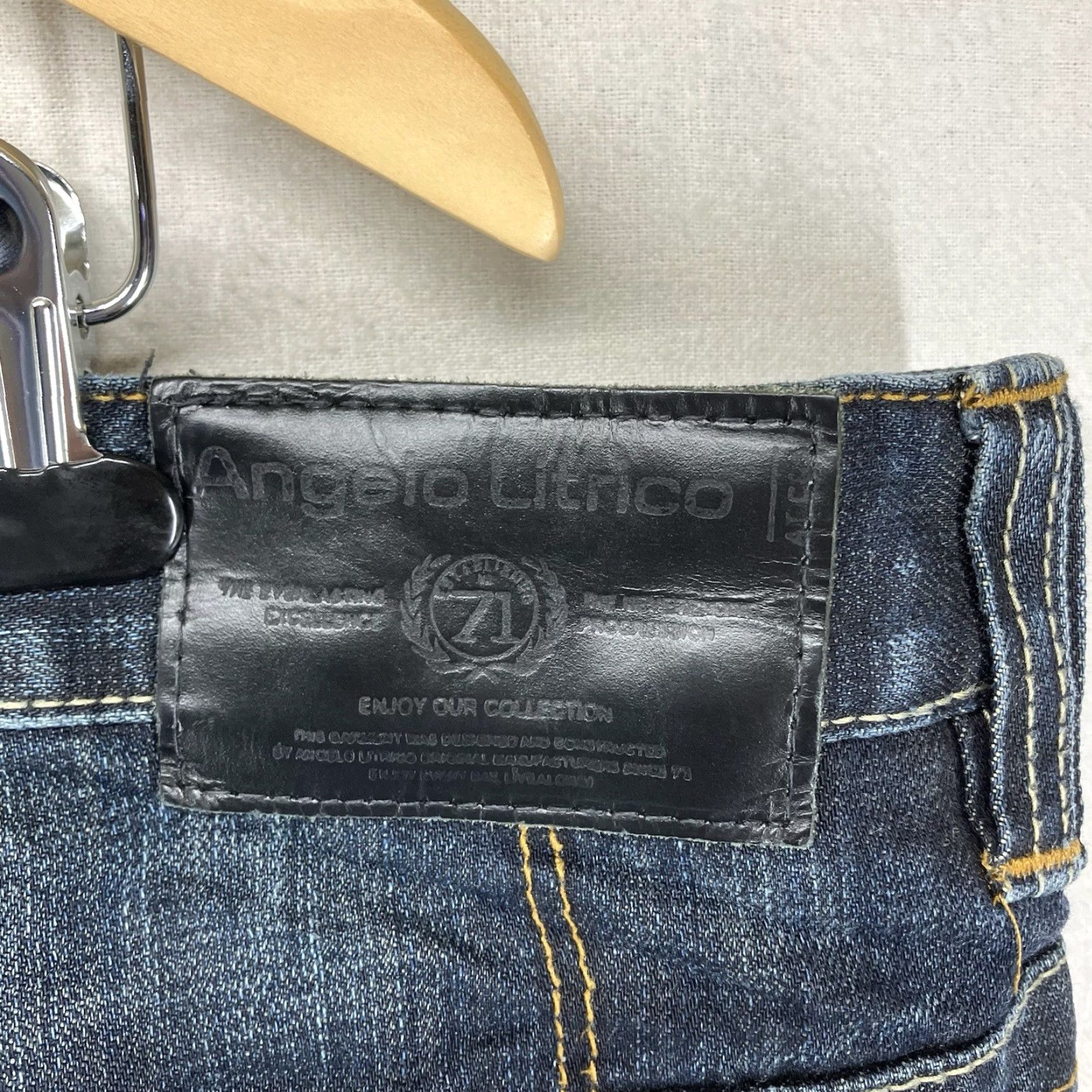 Vintage VINTAGE Angelo Litrico Y2K Jeans 42x32 Baggy Wide-Leg High Rise Blue 90s Grunge Mens Size US 42 / EU 58 - 3 Thumbnail