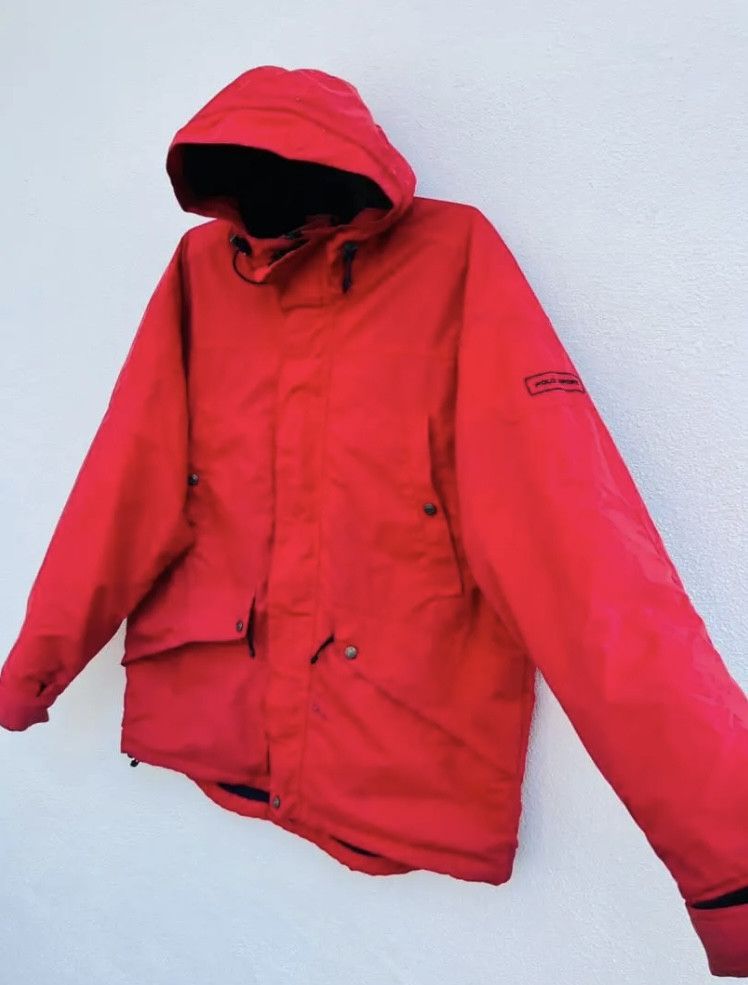 Polo Ralph Lauren × Vintage Vintage Polo Ralph Lauren Red Colour Jacket Size US L / EU 52-54 / 3 - 6 Thumbnail