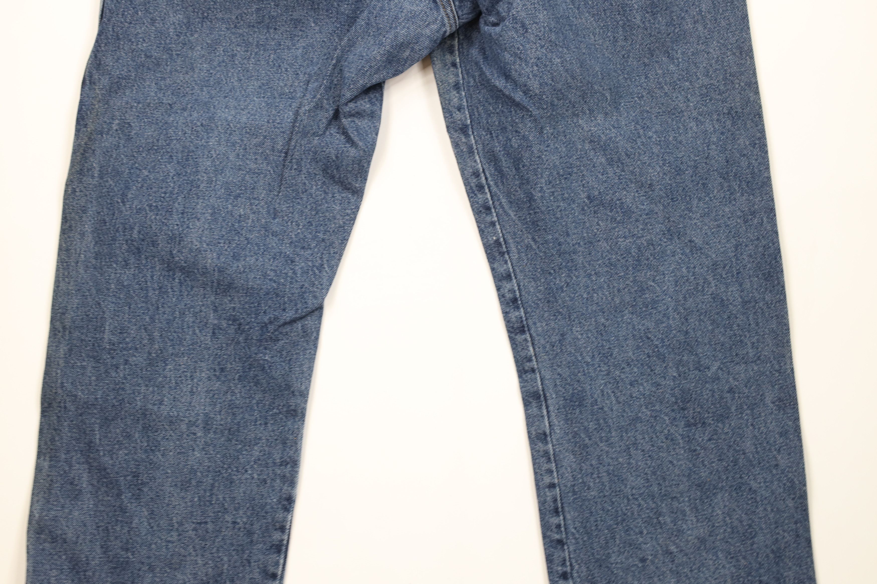 Wrangler Vintage Y2K Wrangler Wide Leg Bootcut Denim Jeans Blue Size US 40 / EU 56 - 12 Thumbnail