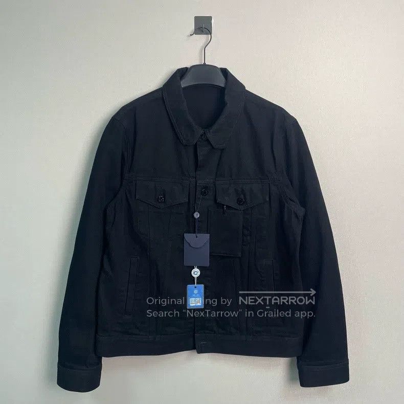 Louis Vuitton Louis Vuitton Black DNA Denim Jacket Size US L / EU 52-54 / 3 - 1 Thumbnail