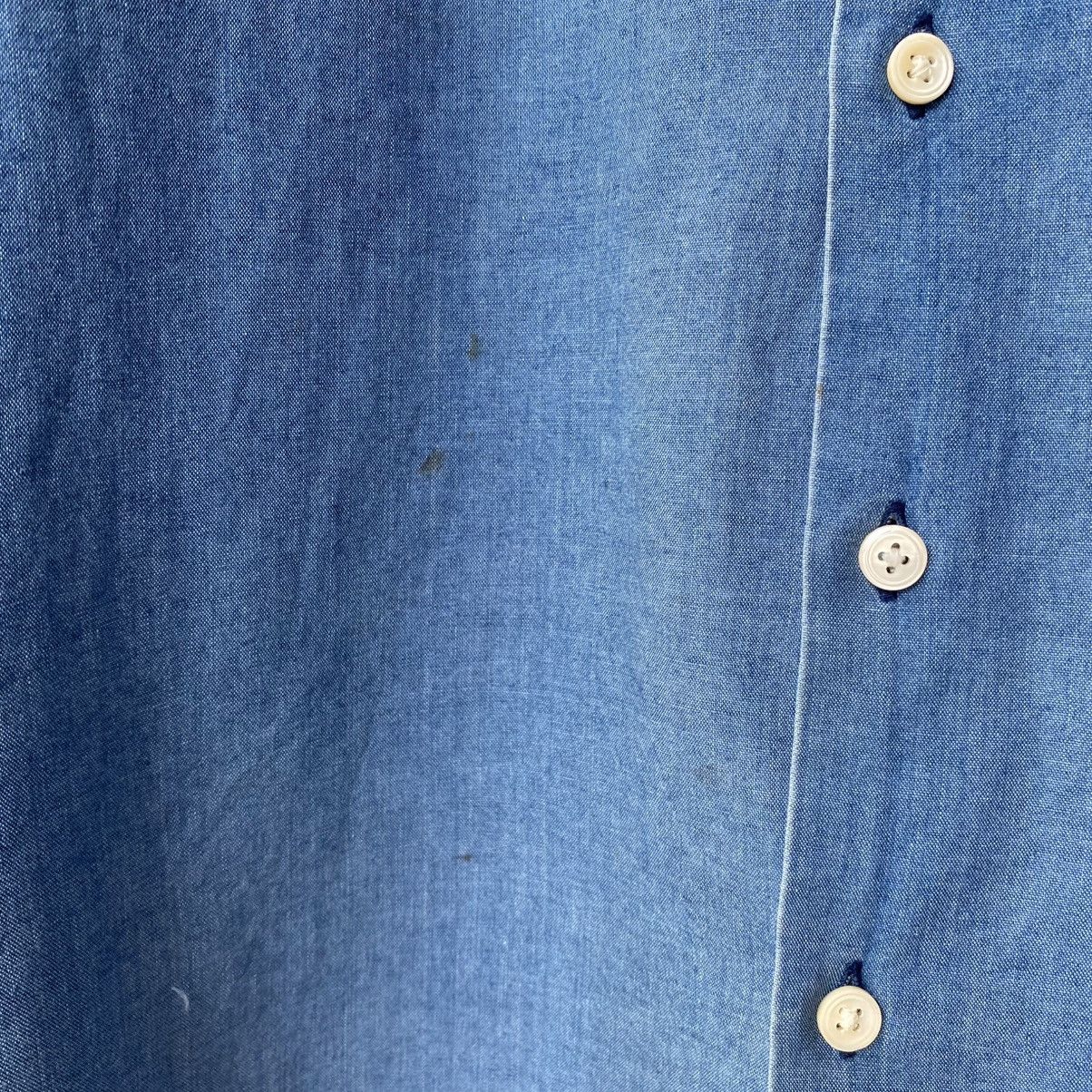 Paul Smith Paul Smith Lightweight Blue Denim Shirt Size US L / EU 52-54 / 3 - 19 Thumbnail