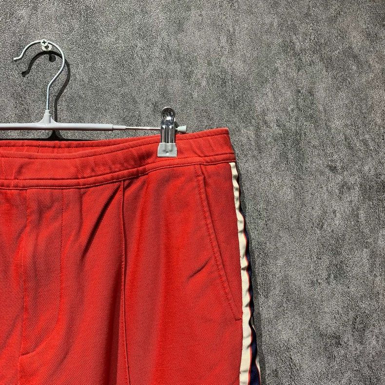 Gucci Gucci Red side logo sweatpants 2501-Nextarrow Size US 32 / EU 48 - 6 Thumbnail