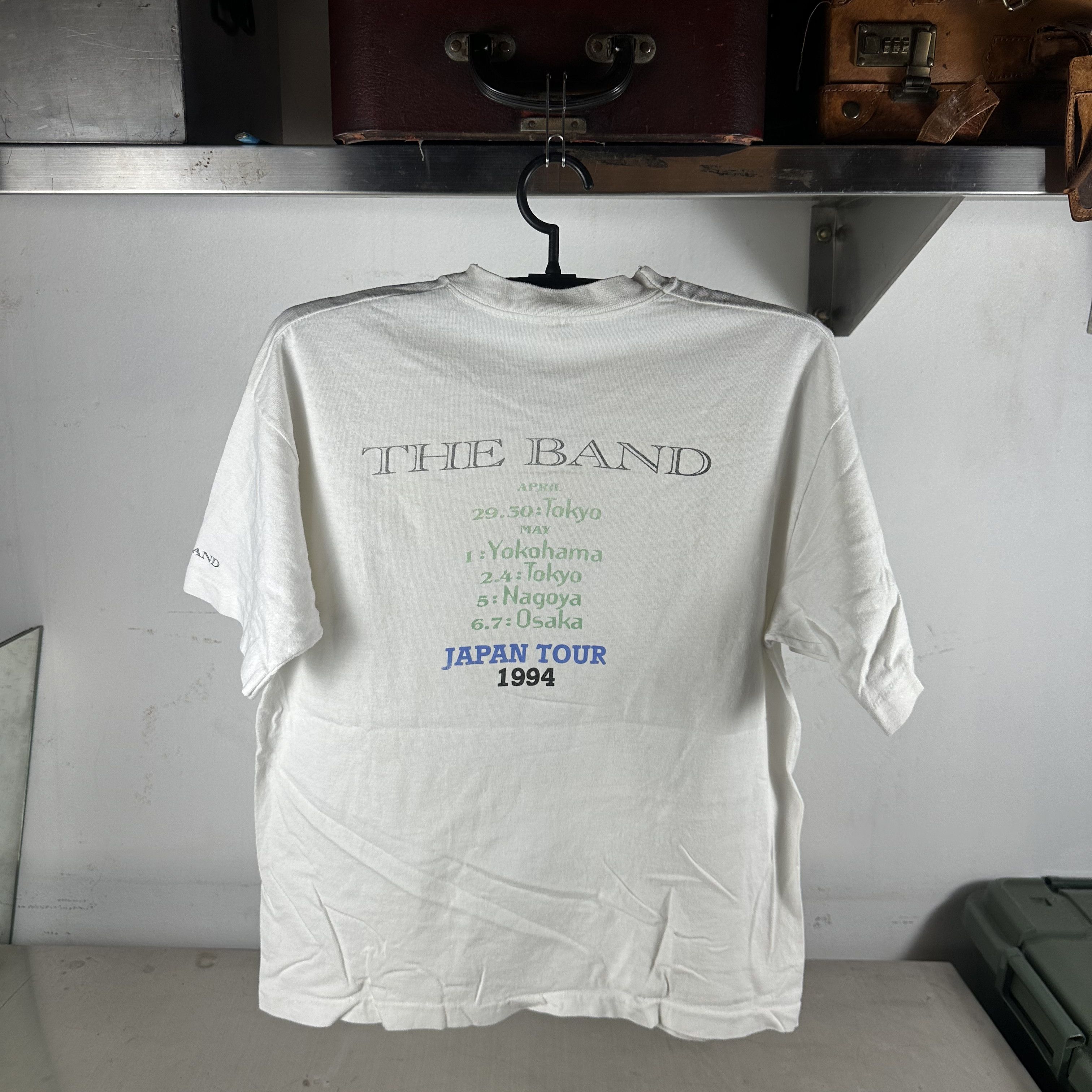 Vintage Vintage 1994 The Band Japan Tour Concert Rock Band T-Shirt Size US L / EU 52-54 / 3 - 3 Thumbnail