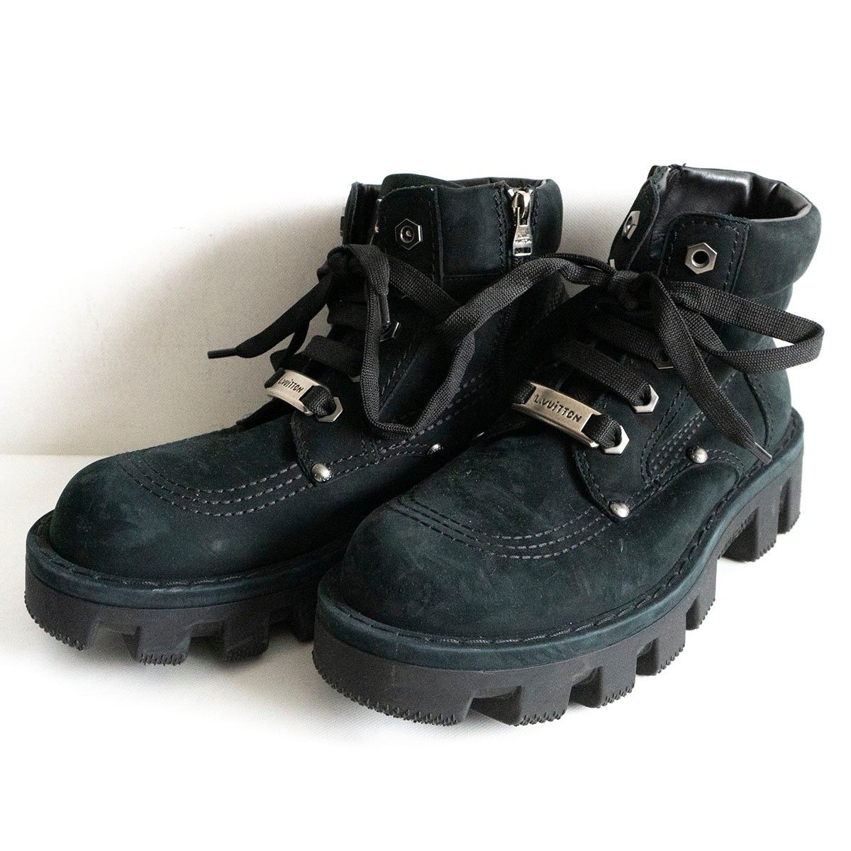 Louis Vuitton Louis Vuitton LV Checker Boots Size 9 Size US 9 / EU 42 - 1 Thumbnail