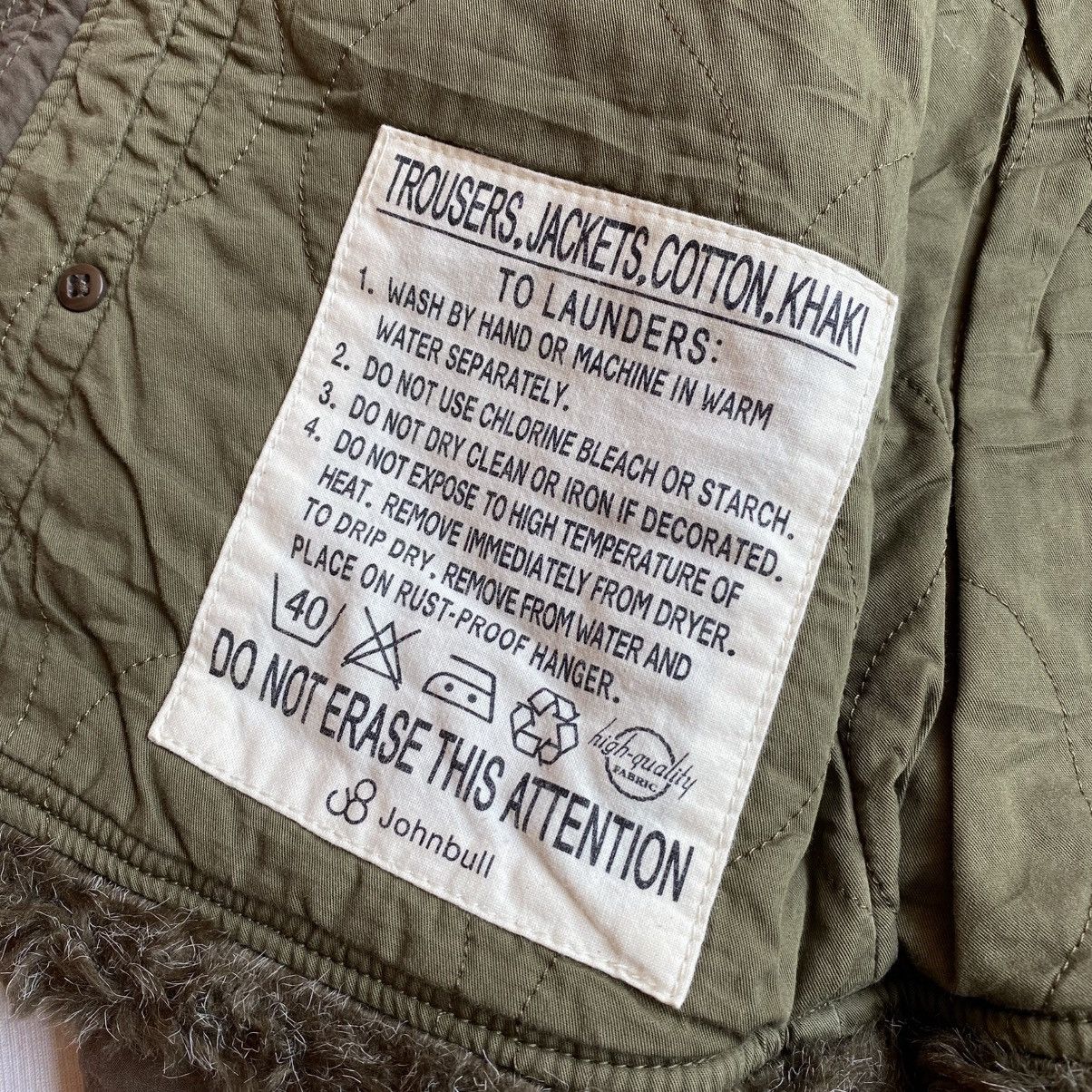 Japanese Brand × Johnbull Johnbull Fur Bikers Work Jacket Size US S / EU 44-46 / 1 - 9 Thumbnail