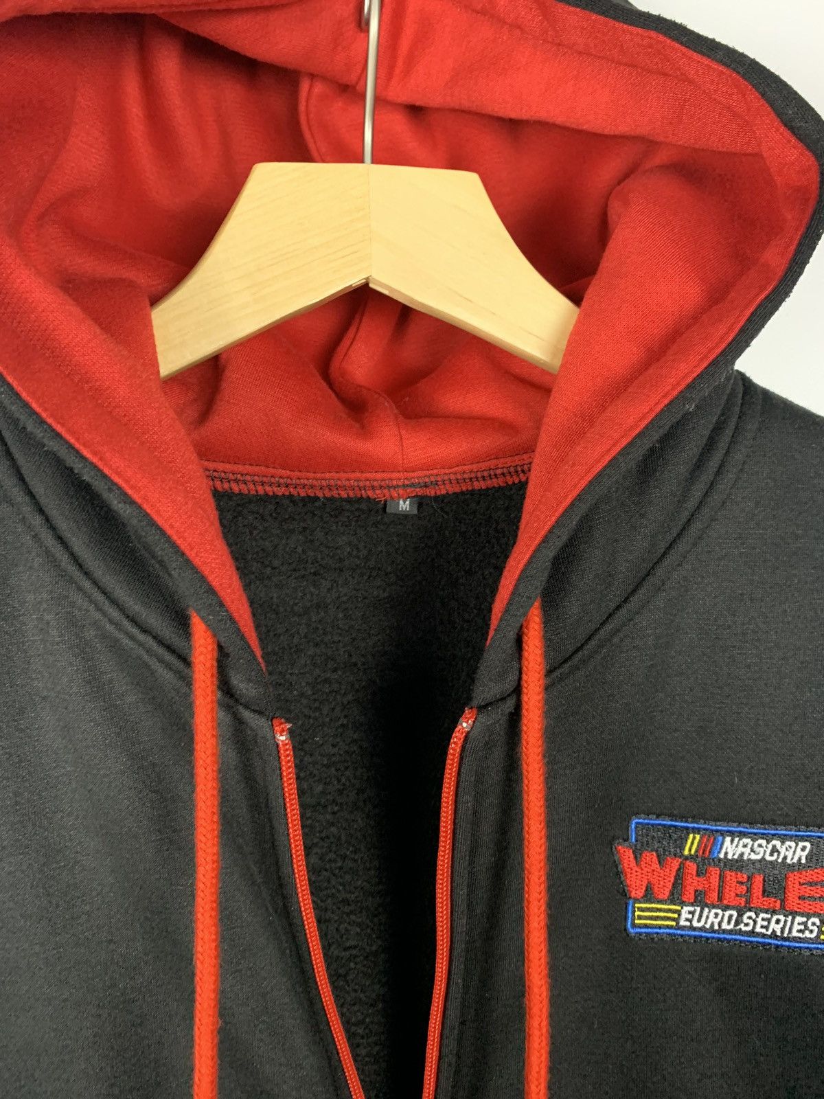 NASCAR NASCAR Zip Up Racing Hoodie Men’s Size M Black Size US M / EU 48-50 / 2 - 6 Thumbnail