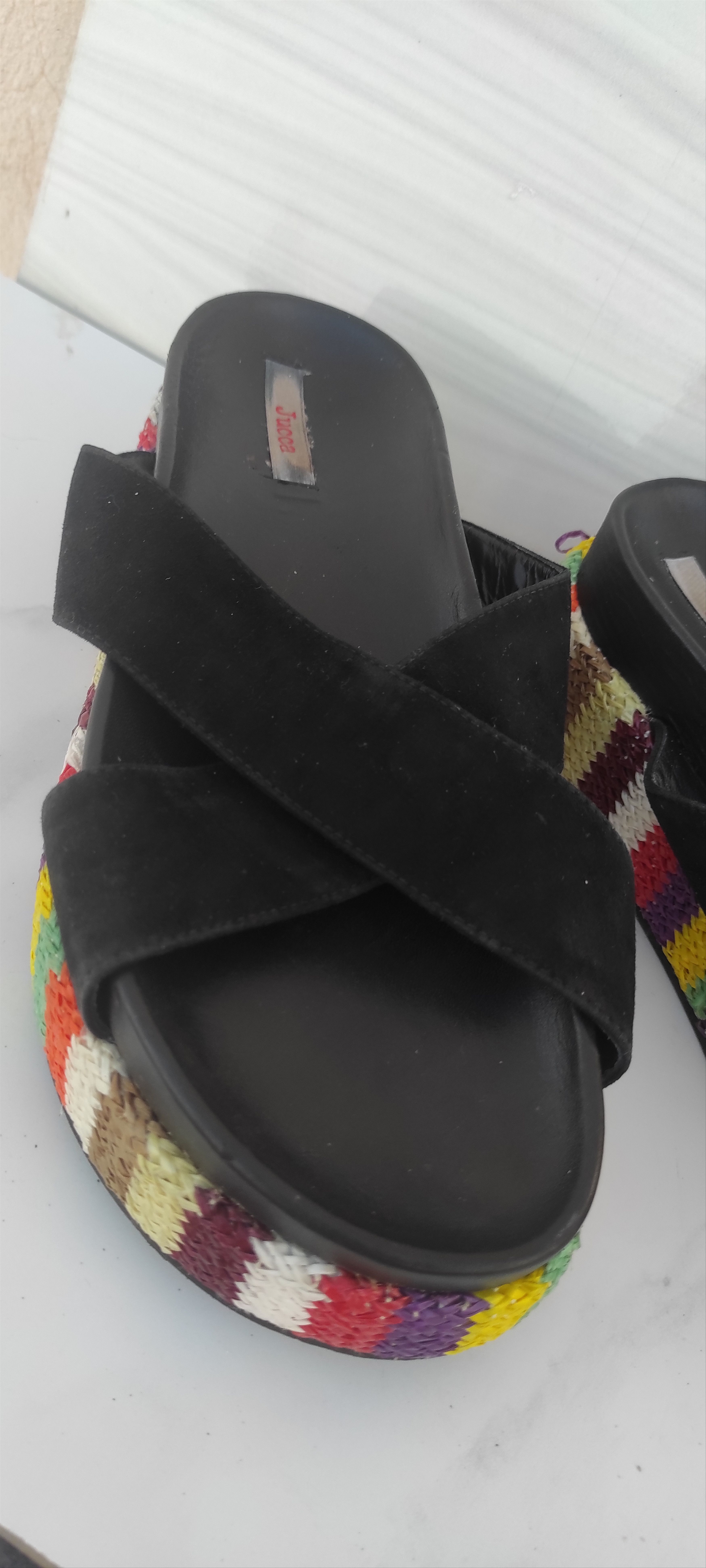 Other Jucca Chunky Platform Colorful Sandals Comfort Open Toe Size US 9 / IT 39 - 5 Thumbnail