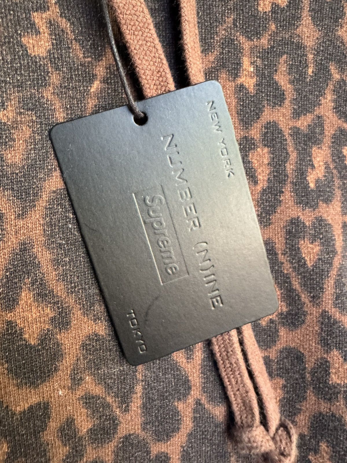 Number (N)ine × Supreme Supreme Number (N)ine Hoodie Leopard Size US XXL / EU 58 / 5 - 5 Thumbnail