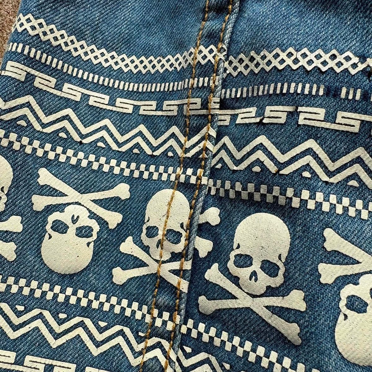 Mastermind Japan Mastermind Japan Skull Hardware Denim Jacket Size US M / EU 48-50 / 2 - 21 Thumbnail
