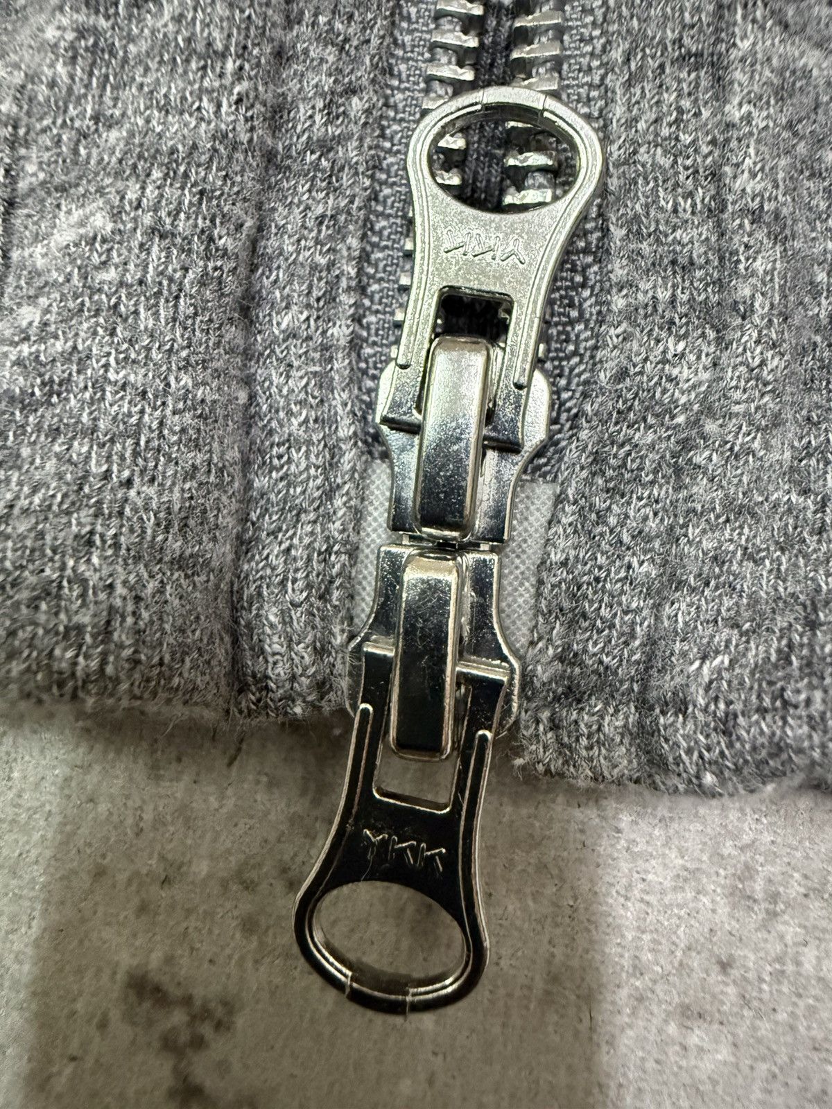 CABANE de ZUCCa Cabane de Zucca grey asymmetrical xipper jacket sweater Size US S / EU 44-46 / 1 - 9 Thumbnail