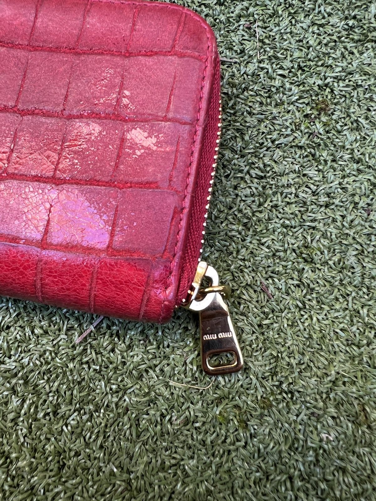 Miu Miu Miu Miu Coin Wallet Size ONE SIZE - 4 Thumbnail