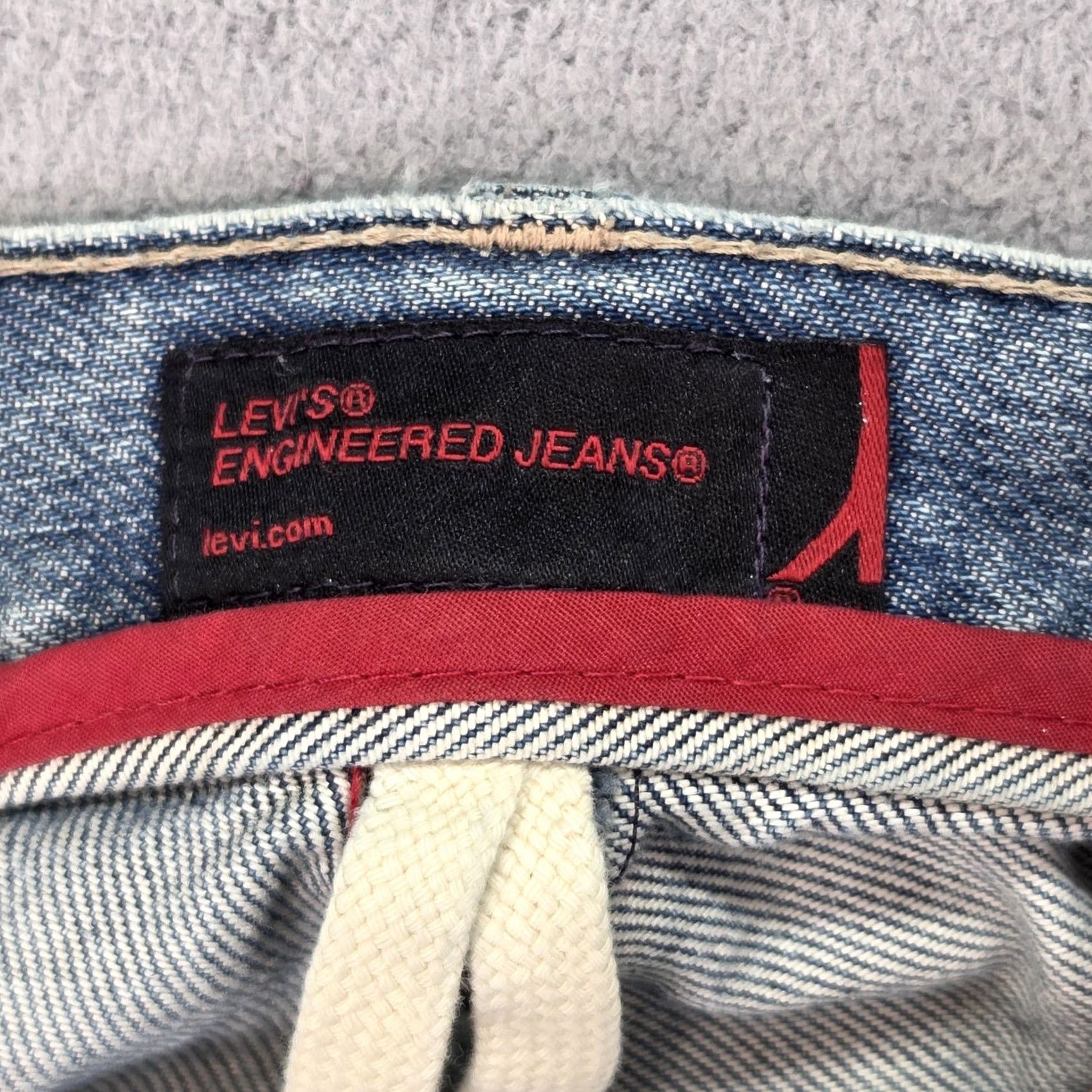 Levi's Levi’S Engineered Jeans Men Twisted Wide Leg Baggy Loose Fits 29x29 Size US 29 - 7 Thumbnail
