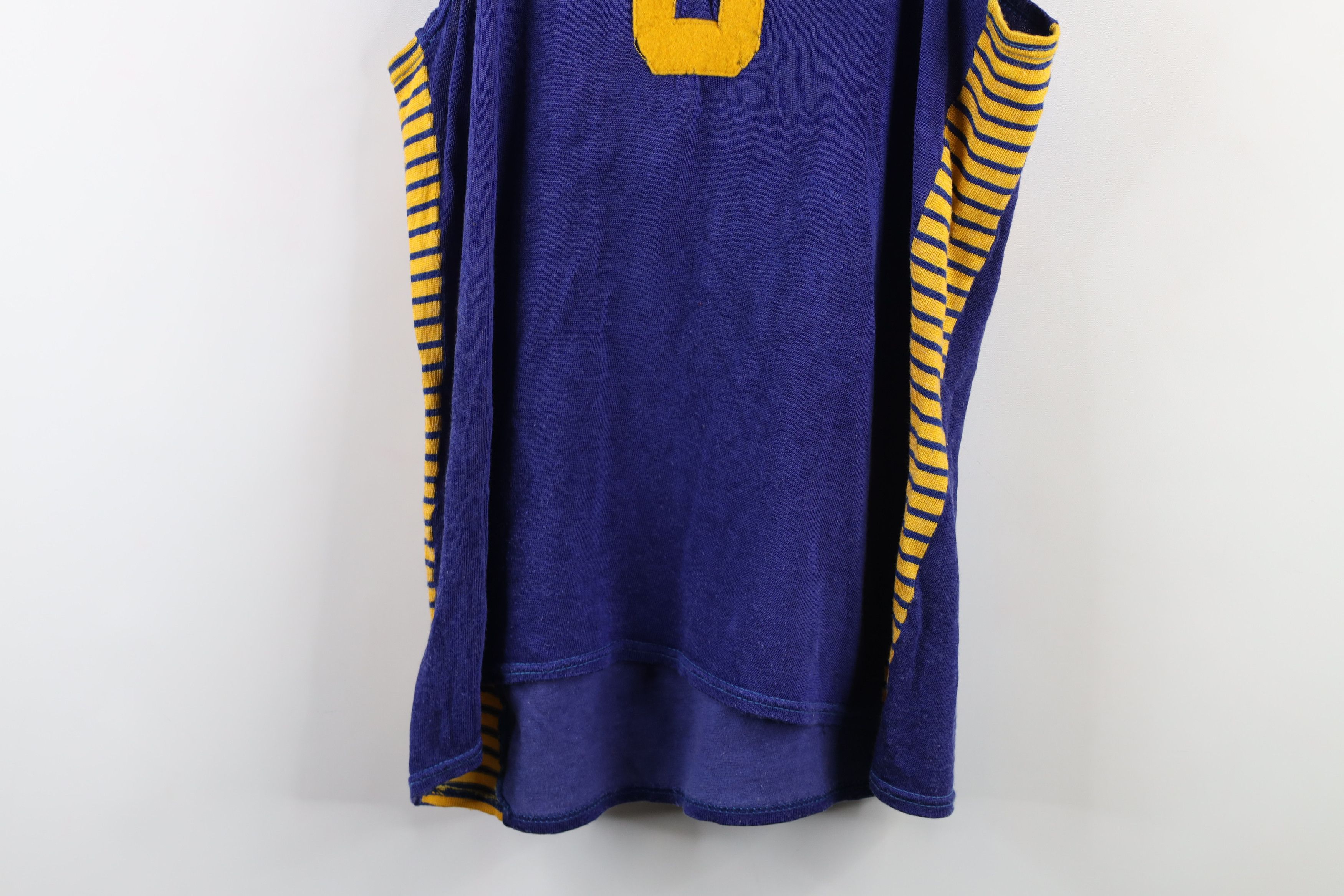 Vintage Vintage 40s 50s Striped Midwest Comets Basketball Jersey USA Size US M / EU 48-50 / 2 - 12 Thumbnail