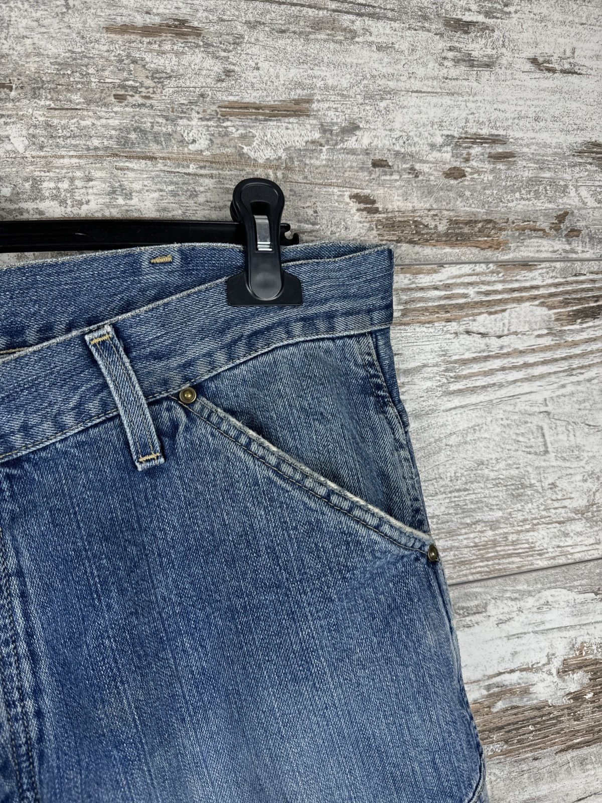 G-Star × Vintage Mens Vintage G Star Raw denim jeans Elwood 3d faded y2k rare Size US 36 / EU 52 - 7 Thumbnail