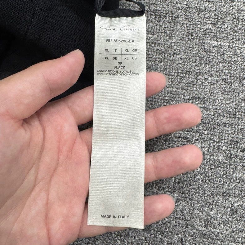 Rick Owens Rick Owens Long hooded sweatshirt Size US XL / EU 56 / 4 - 3 Thumbnail