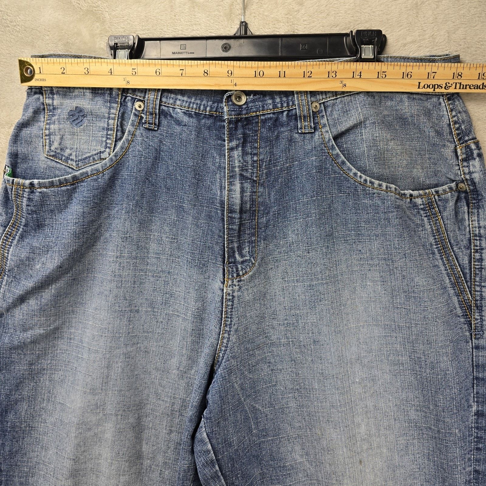 Rocawear Vintage Rocawear Jeans Mens 38 (Fits 36x31) Baggy Y2K Skater Size US 36 / EU 52 - 10 Thumbnail