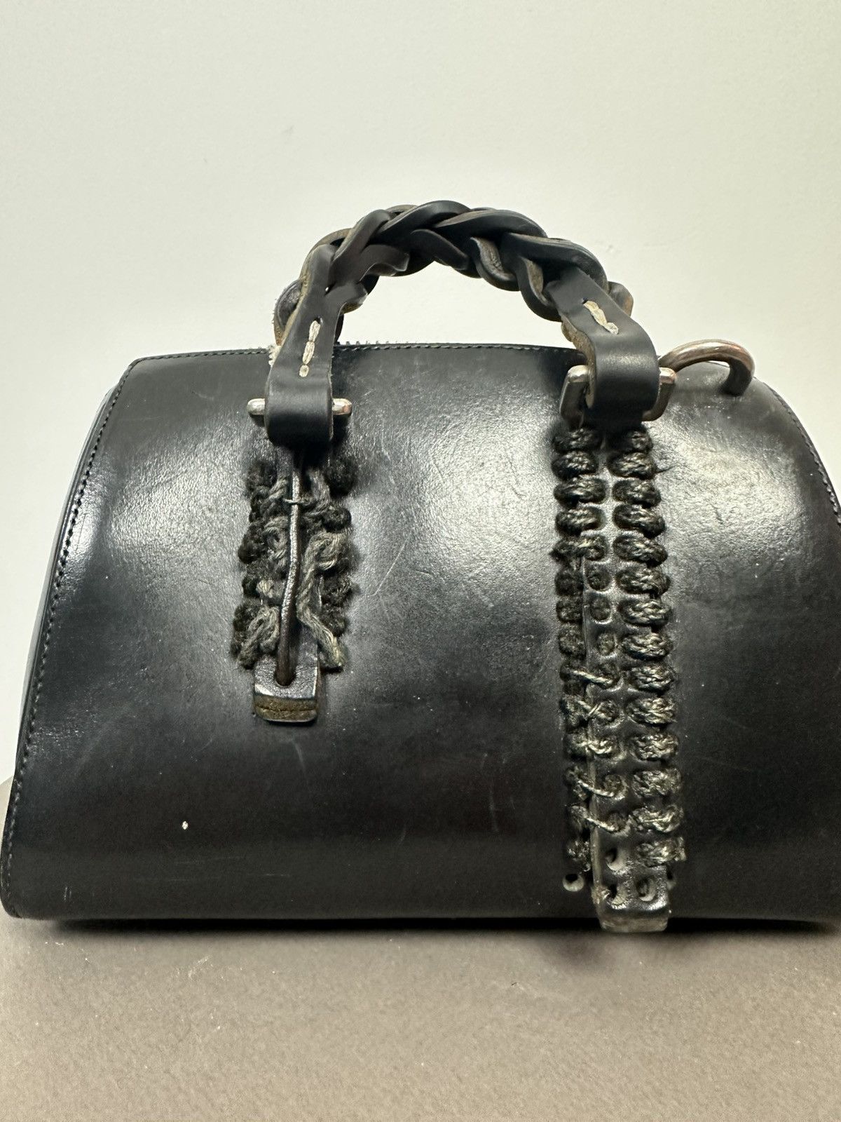 Rick Owens FW18 ‘SISYPHUS’ Braided Strap Doctor Bag Size ONE SIZE - 5 Thumbnail