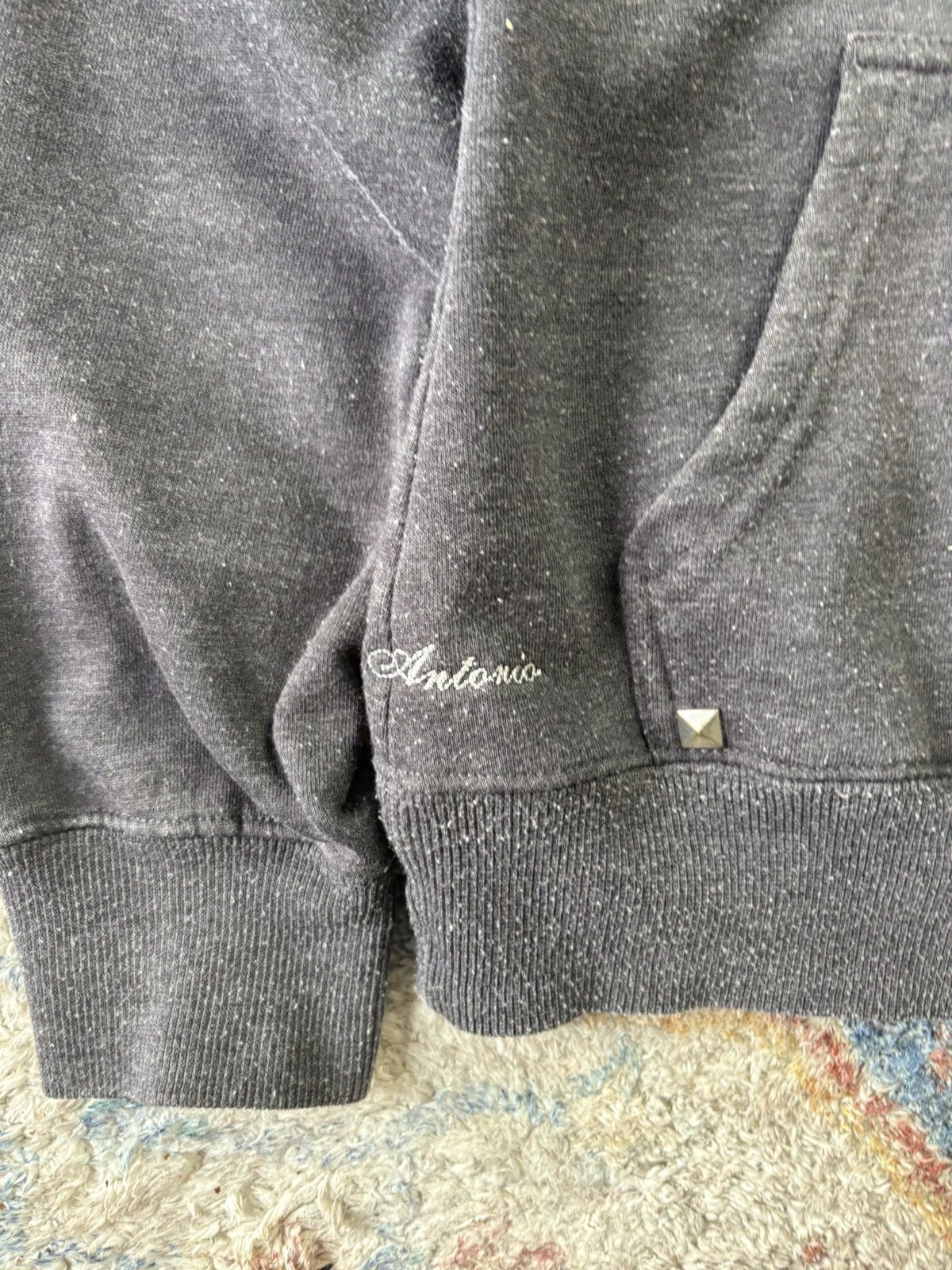 Hard Rock Cafe Vintage Hard Rock Cafe Bedazzled Zip-up Hoodie Small Size S / US 4 / IT 40 - 8 Thumbnail