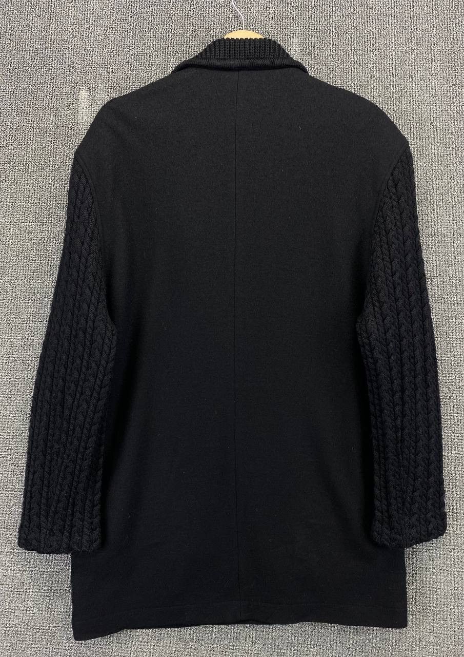 Japanese Brand Vintage Zanobetti Italia Wool Knitted Embroidery Coat Jacket Size XL / US 12-14 / IT 48-50 - 11 Thumbnail