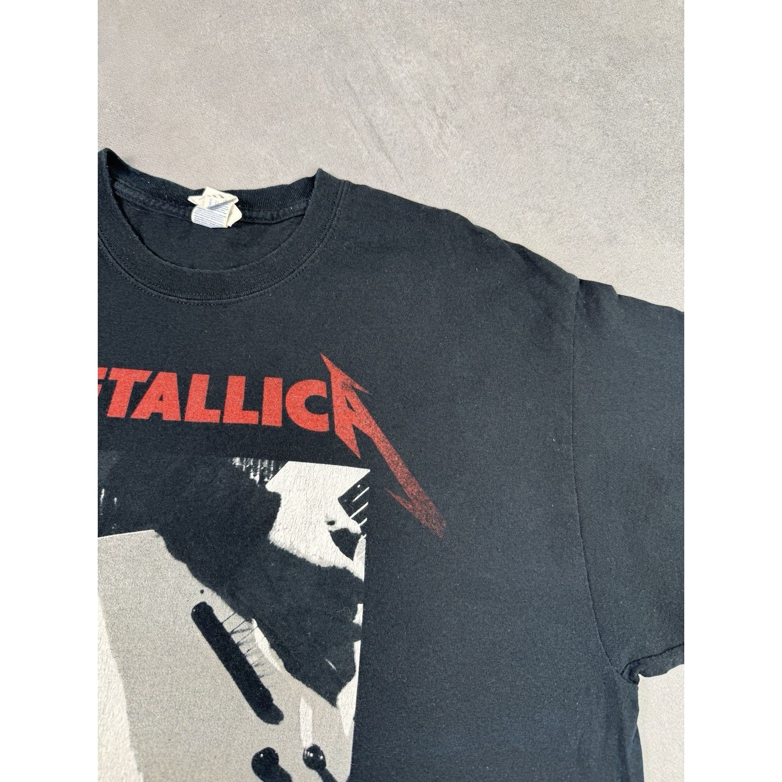 Metallica Metallica Lords Of Summer Tour T Shirt Band Tee Black Faded Size US L / EU 52-54 / 3 - 3 Thumbnail