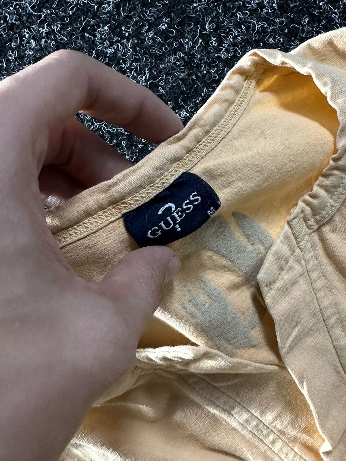 Guess 🚨AVANT-GARDE GUESS TANK MEN Y2k BIG LOGO Size US S / EU 44-46 / 1 - 4 Thumbnail