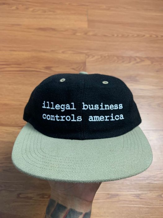 Supreme FW16 Supreme Illegal Business 6 panel Hats | Grailed