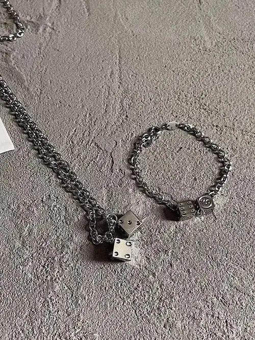 Vintage Vintage patchwork pendant bracelet Size ONE SIZE - 4 Thumbnail