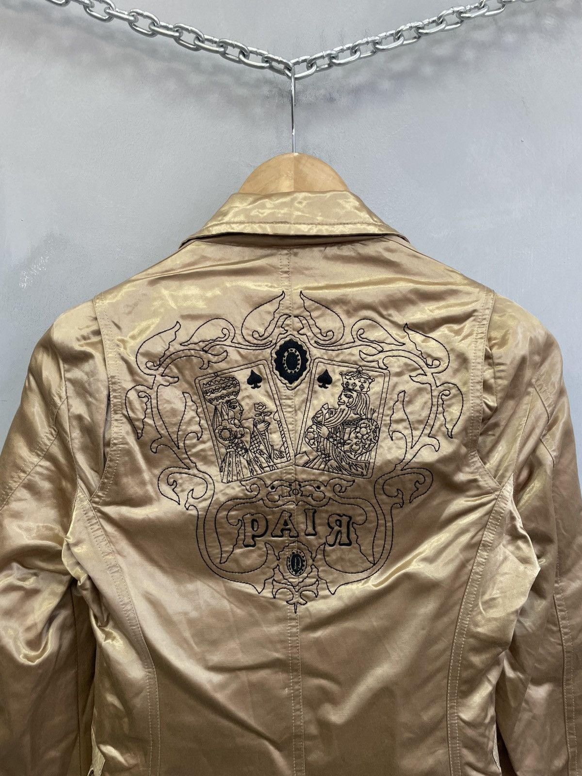 Diesel Diesel gold slim fit jacket blazer avant garde 2000s style Size M / US 6-8 / IT 42-44 - 10 Thumbnail