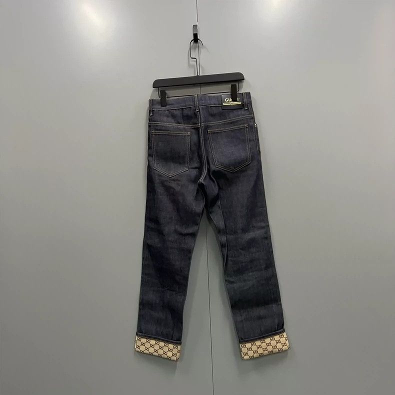 Gucci GucciDark blue inner GG jeans 2503-Nextarrow Size US 30 / EU 46 - 2 Thumbnail
