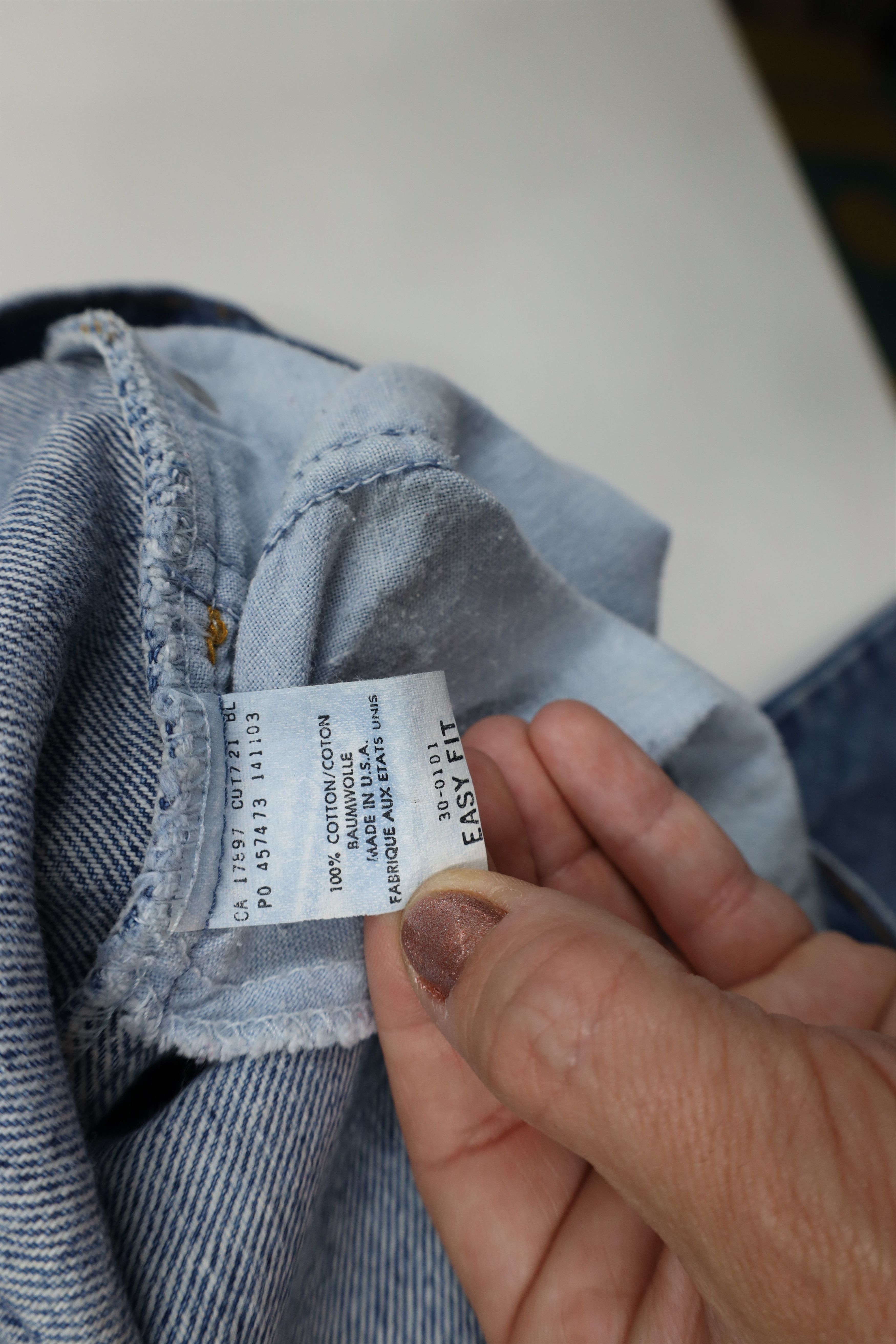 Gap Vintage 90s Gap Relaxed Fit Tapered Leg Denim Jeans Blue USA Size US 40 / EU 56 - 8 Thumbnail