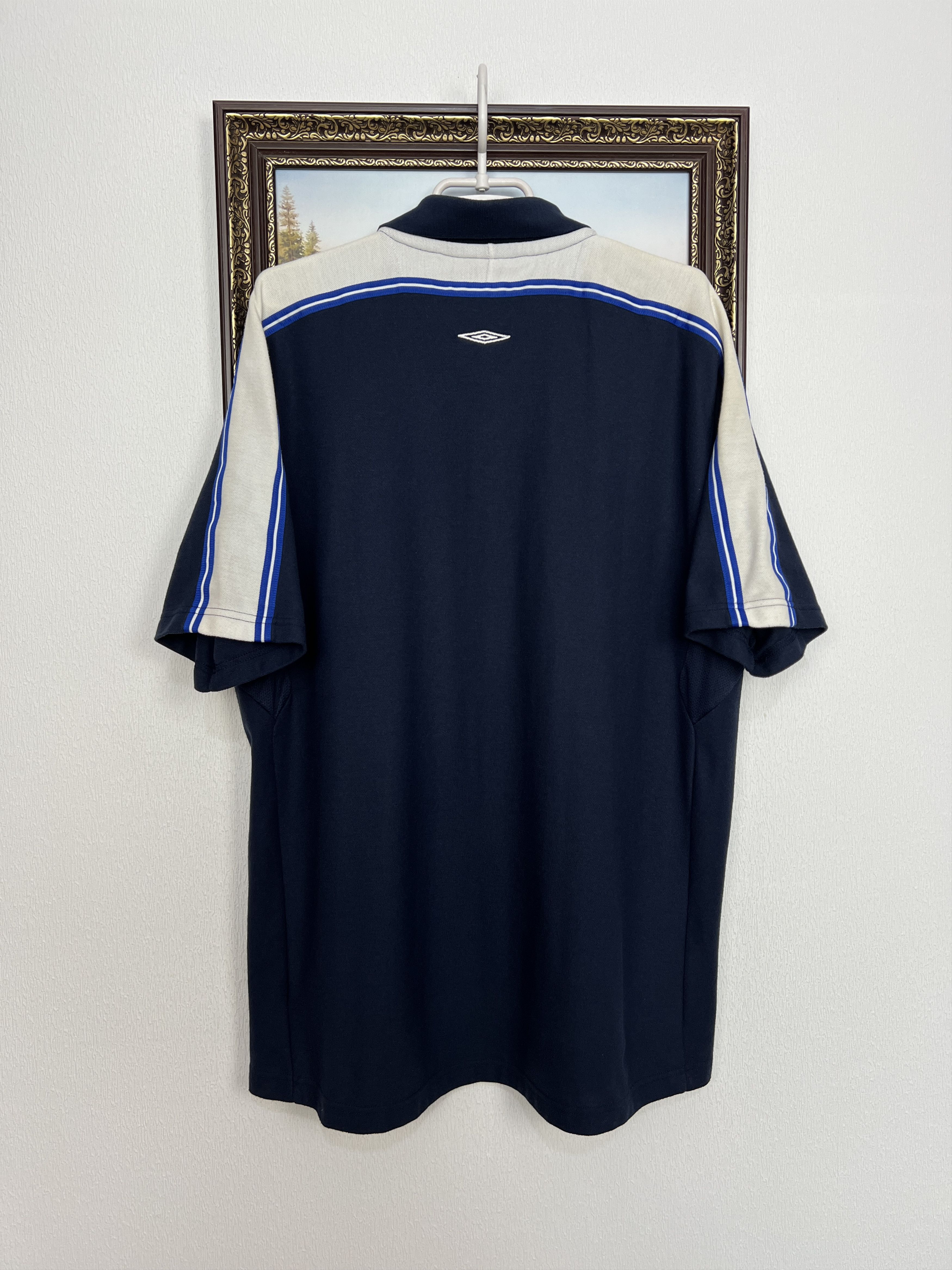 Umbro Vintage 2000's Chelsea Football Train Polo Shirt Jersey Size US XL / EU 56 / 4 - 7 Thumbnail