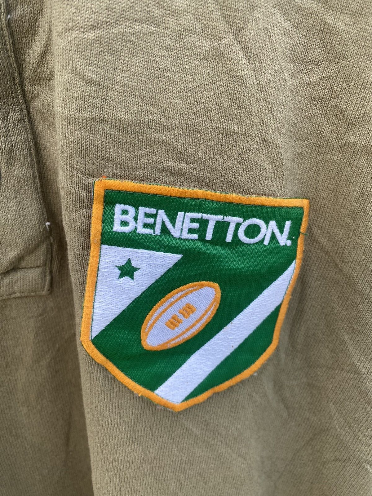United Colors Of Benetton United Colour Of Benetton Polo Rugby Long Sleeve Size US XL / EU 56 / 4 - 6 Thumbnail