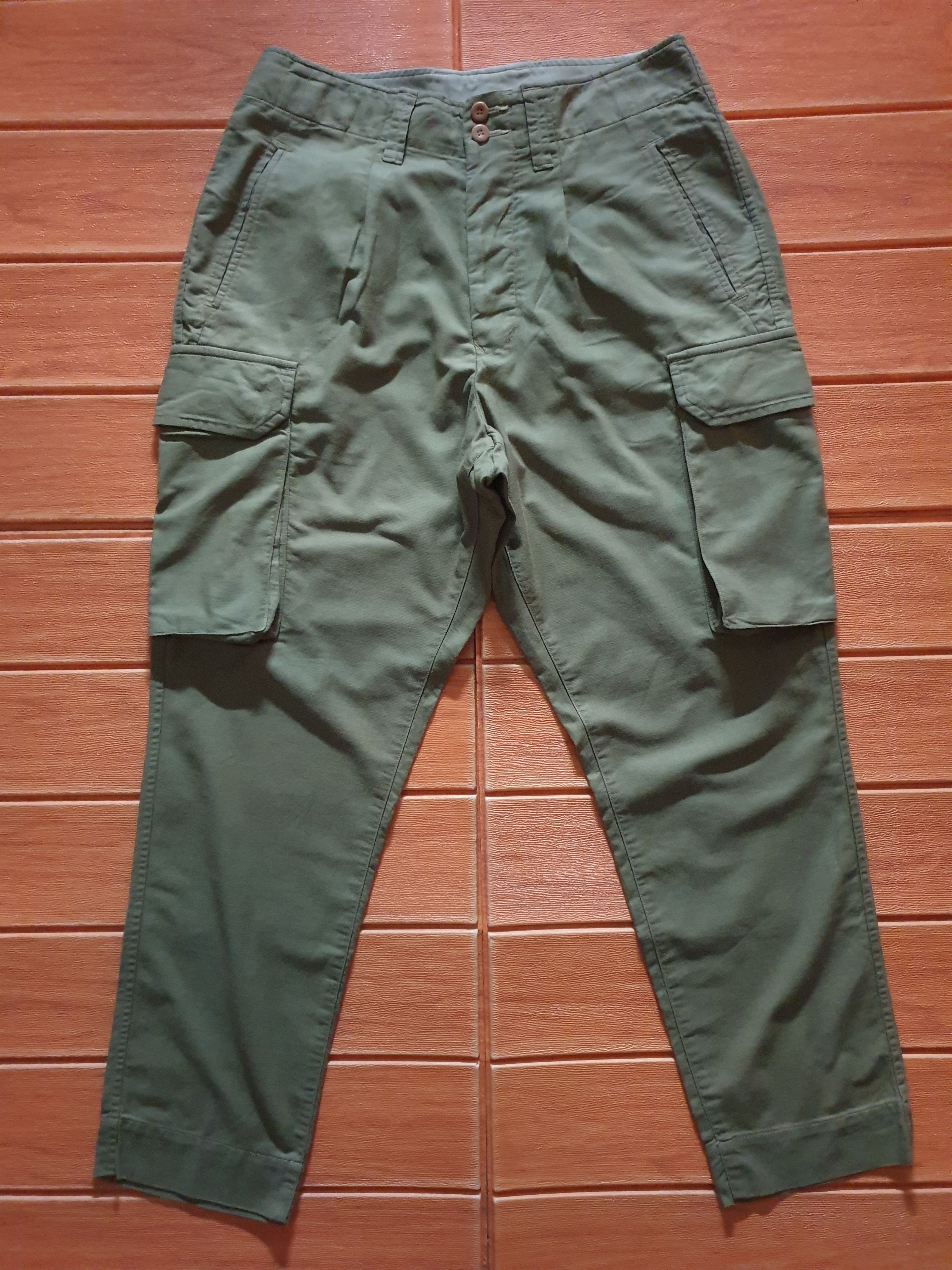 Haversack Haversack Japanese brand green olive pant Size US 30 / EU 46 - 1 Thumbnail
