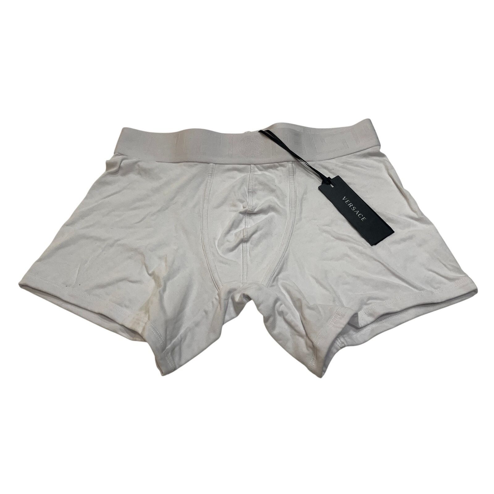 Versace 8-32 VERSACE Men's Low Rise Boxer White Size 4/ Small Size 30 - 1 Thumbnail