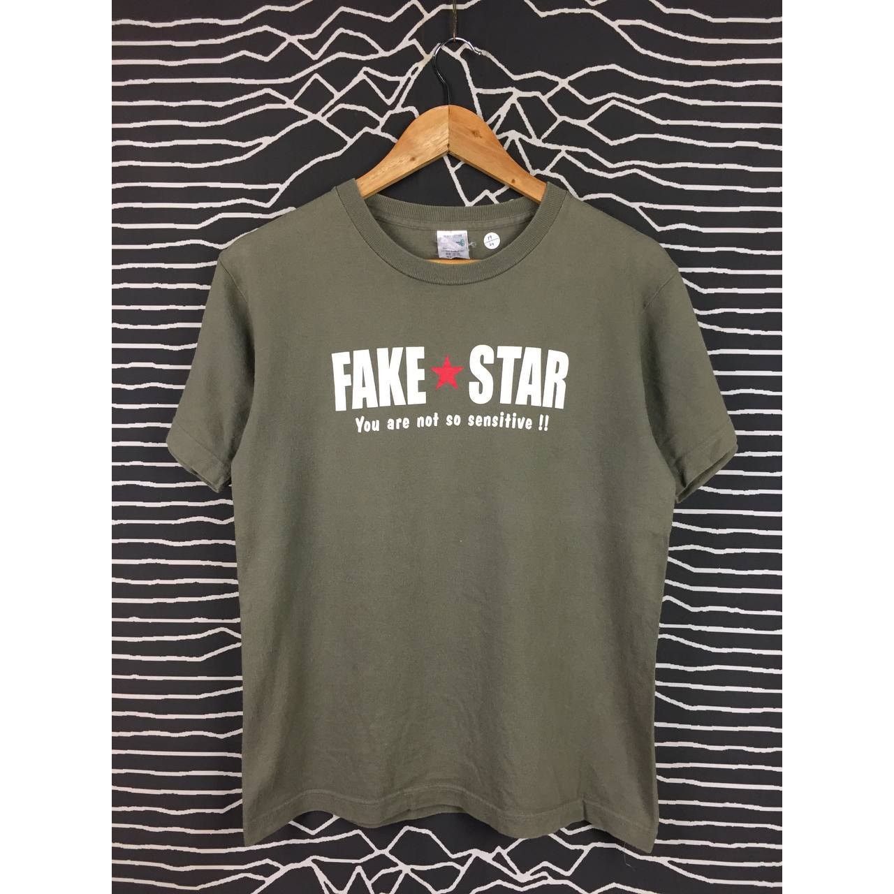 Japanese Brand Cross & Stitch Fake Star You Are Not So Sensitive Tee Size US S / EU 44-46 / 1 - 1 Thumbnail