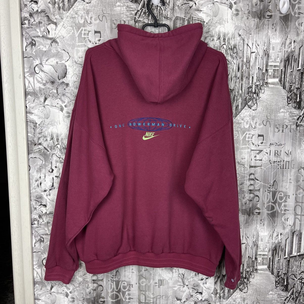 Nike Vintage Nike hoodie Nike Athletic 90s boxyfit big logo Size US XL / EU 56 / 4 - 2 Thumbnail