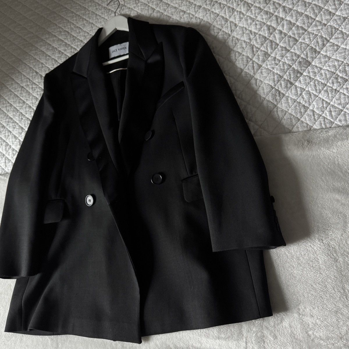 Other Dice Kayek Black Blazer Size 42L - 2 Thumbnail