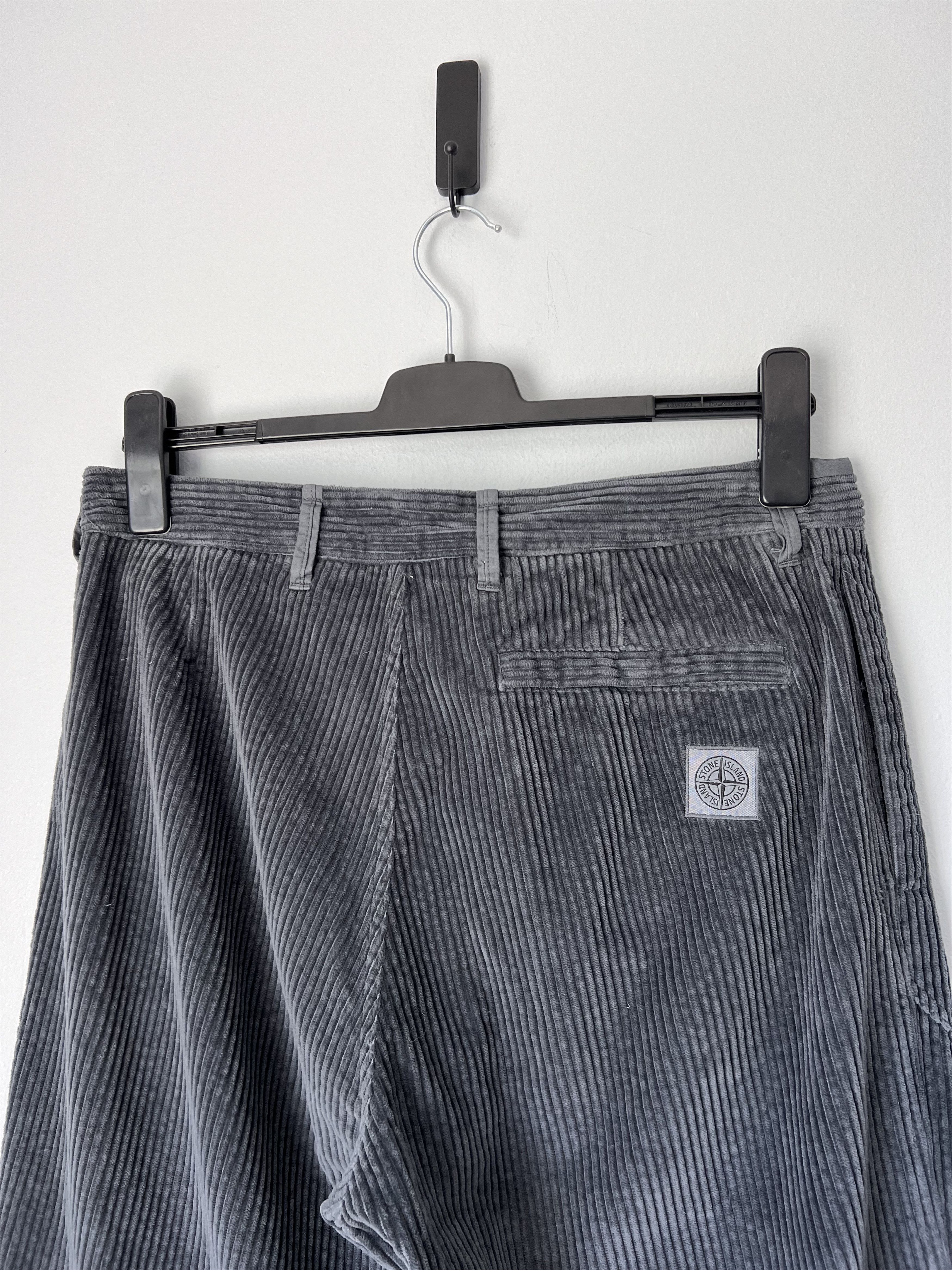 Stone Island Stone Island Corduroy Fatigue Pants in Black Size US 32 / EU 48 - 5 Thumbnail