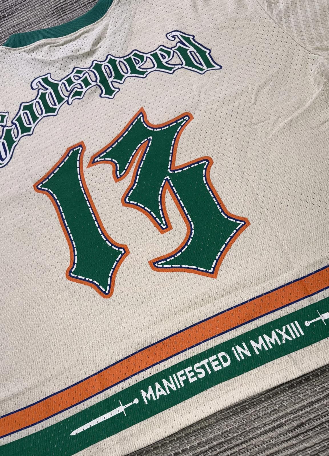 Godspeed Godspeed Bone First Down Jersey Size US XL / EU 56 / 4 - 4 Thumbnail