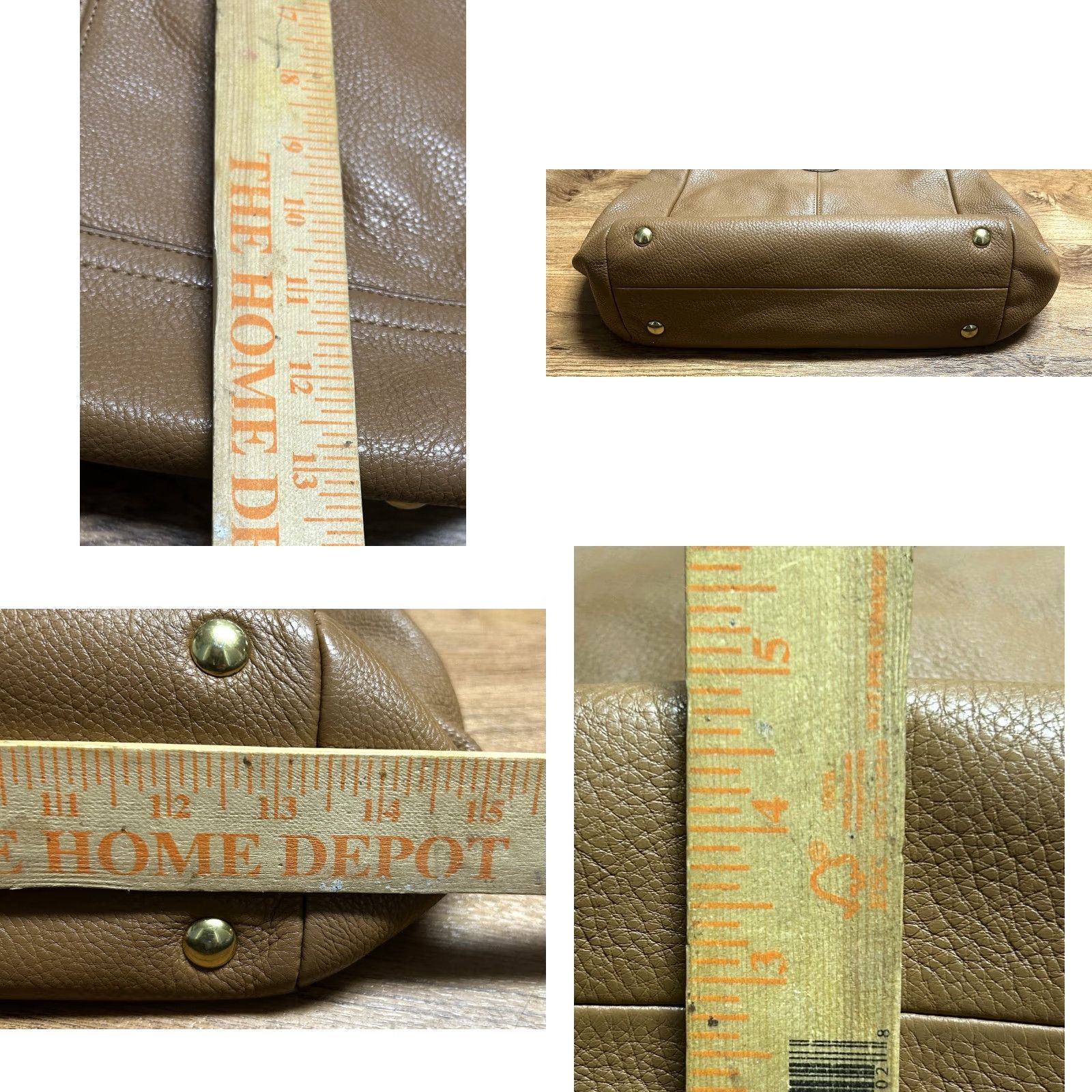 Coach VINTAGE Coach Park Large Camel Brown Leather Turn Lock Shoulder Handbag Satchel Purse Size L / US 10 / IT 46 - 8 Thumbnail